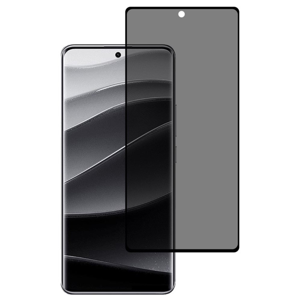 Teljes képernyő adatvédelmi edzett üveg a Xiaomi Redmi Note 14 Pro 5G/Poco X7 5G-nél
