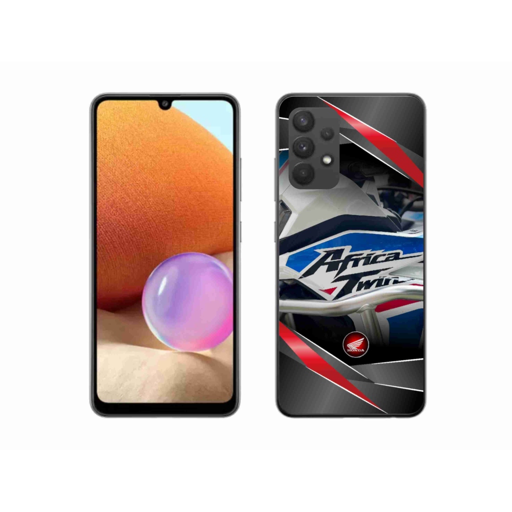Gél borítás mmCase Samsung Galaxy A32 4G - motoros honda