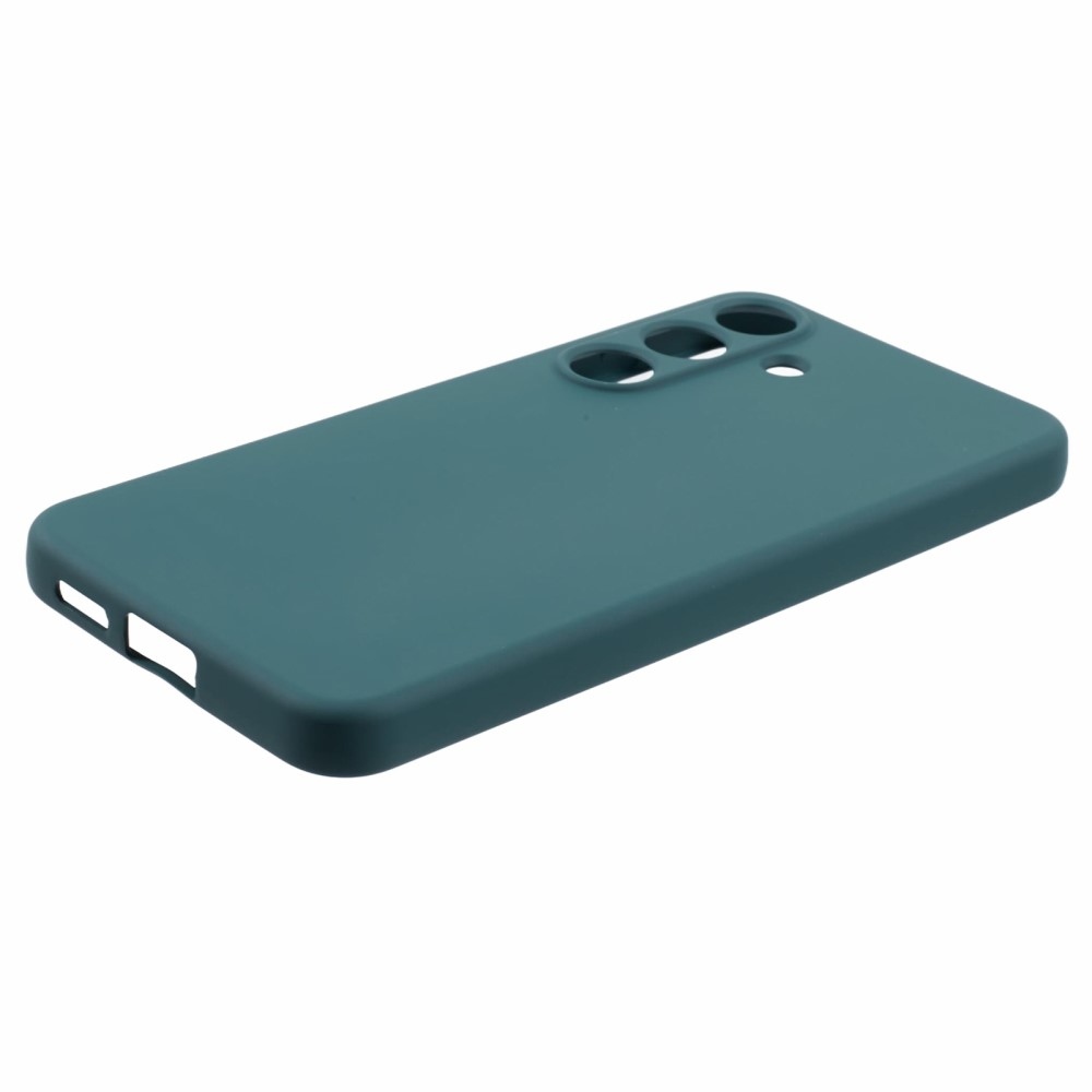 Arc zselés tok Samsung Galaxy S25+ készülékhez - sötétzöld