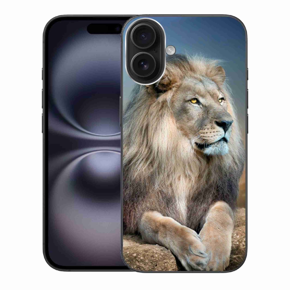 Gél tok mmCase iPhone 16 Plus készülékhez - Lion 1