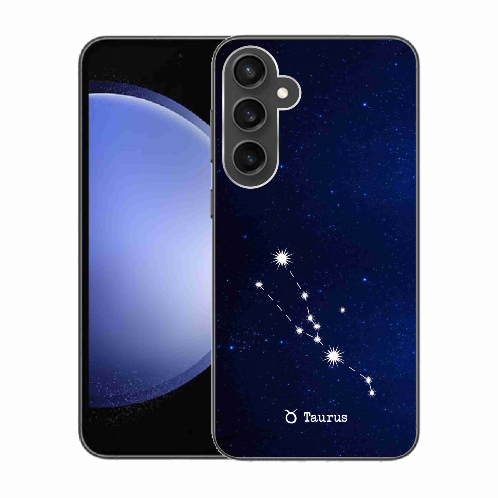 Gél borítás mmCase Samsung Galaxy S23 FE készülékhez - Bika csillagkép