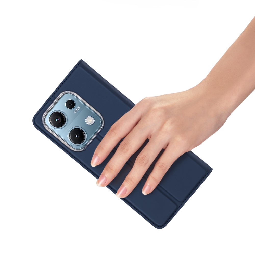 DUX könyv tok Xiaomi Redmi Note 14S-hez - sötétkék