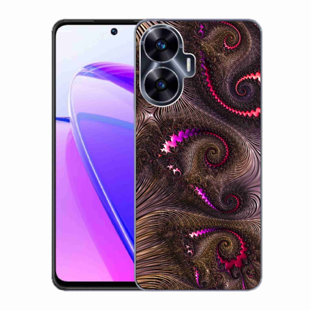 Gél borítás mmCase a Realme C55 készülékhez - absztrakt motívum 24
