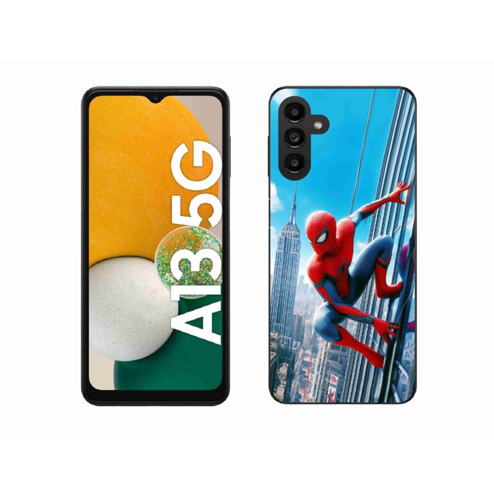 Gél borítás mmCase Samsung Galaxy A13 5G - pókemberhez