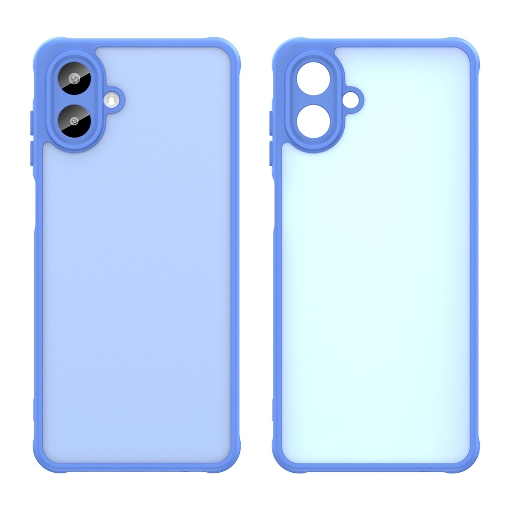 Gél tok kemény hátlappal a Samsung Galaxy A07 4G készülékhez - világoskék színben