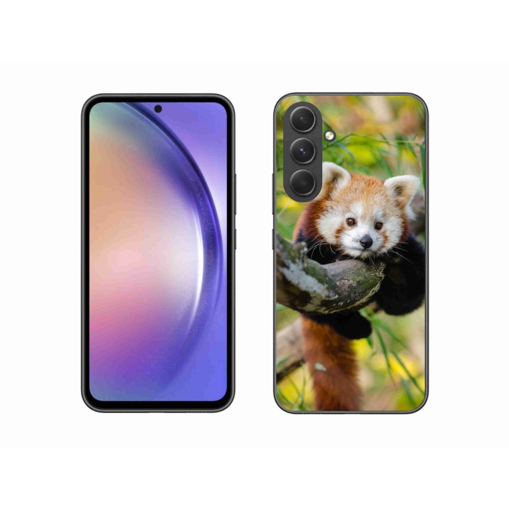 Zselés borítás mmCase Samsung Galaxy A54 5G - pandavörös