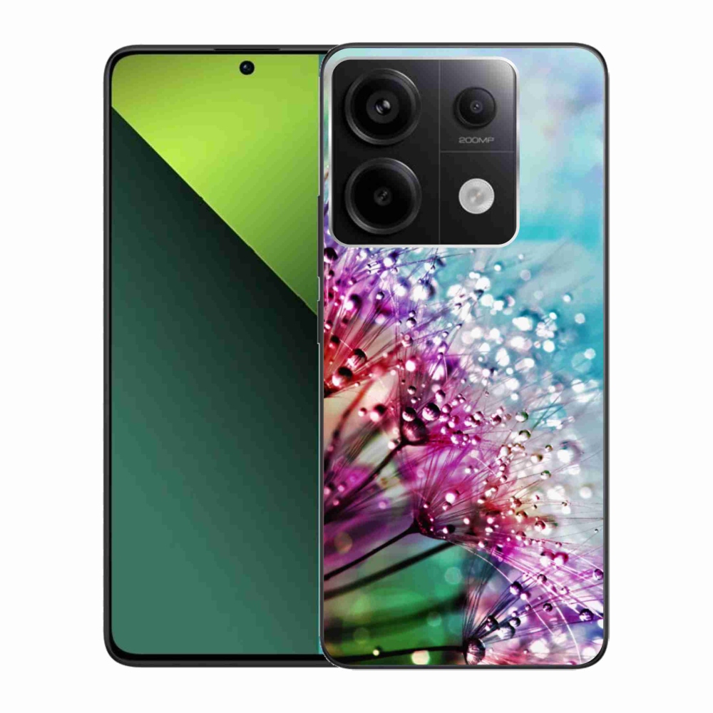 Gél borítás mmCase a Xiaomi Redmi Note 13 Pro 5G/Poco X6 5G számára - színes virágok