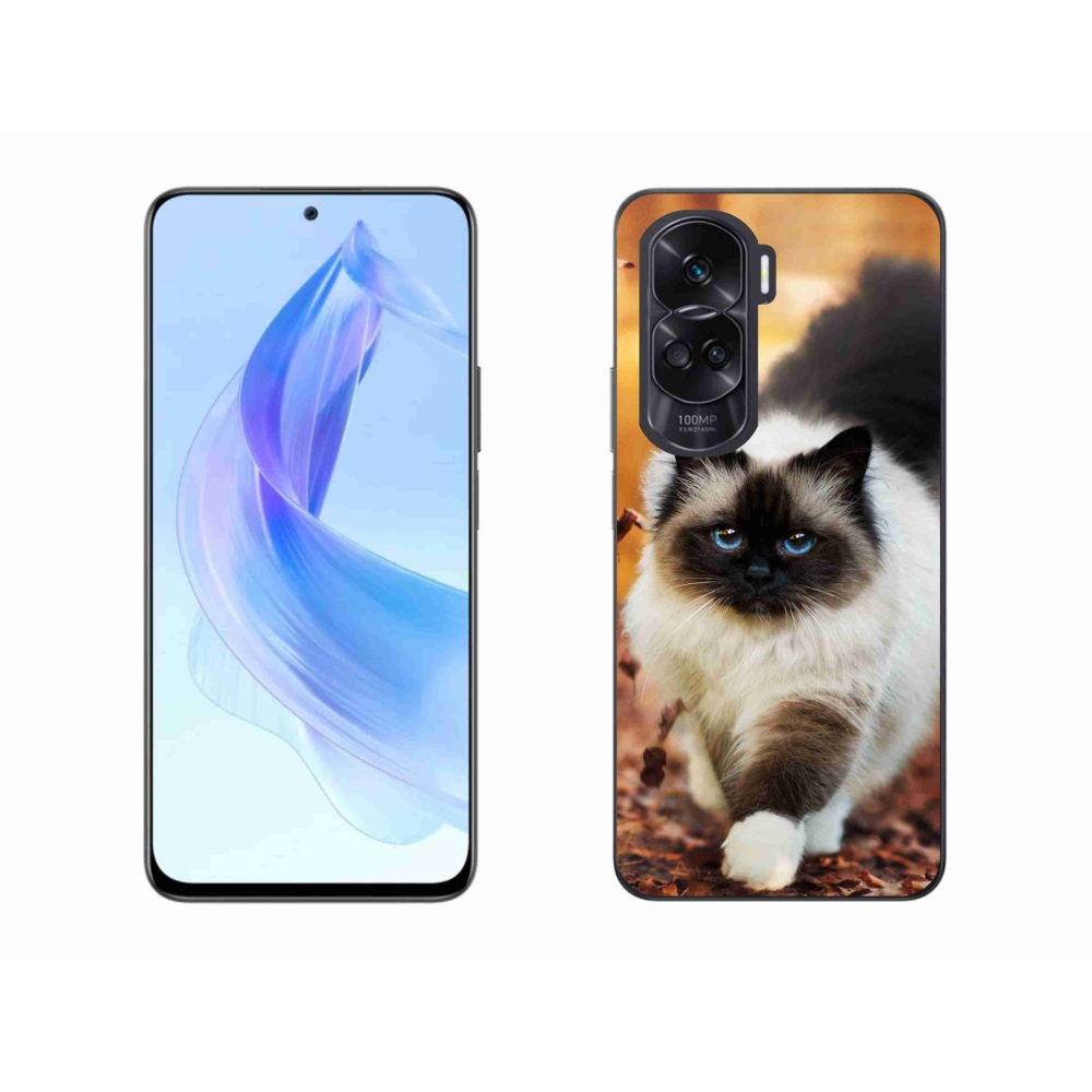 Gél tok mmCase a Honor 90 Lite készülékhez - macska