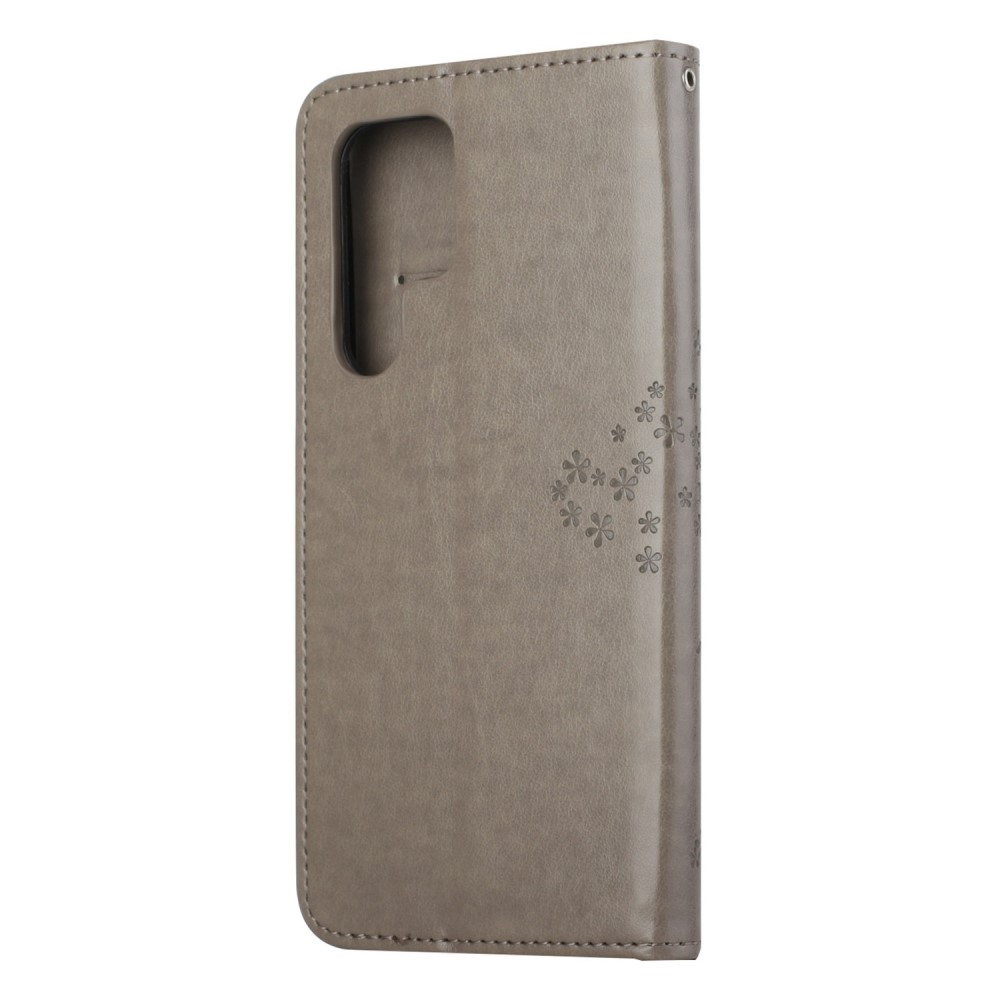 Fa könyv tok Samsung Galaxy S24 Ultra készülékhez - szürke
