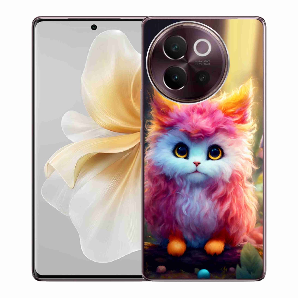 Gél borító mmCase a Vivo V40 Lite 5G-n - aranyos cica 5