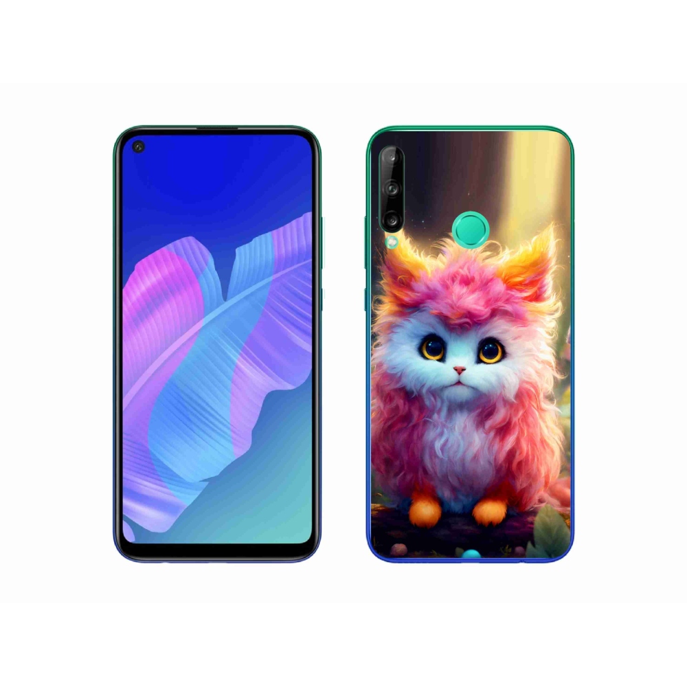 Gél borító mmCase a Huawei P40 Lite E számára - aranyos cica 5