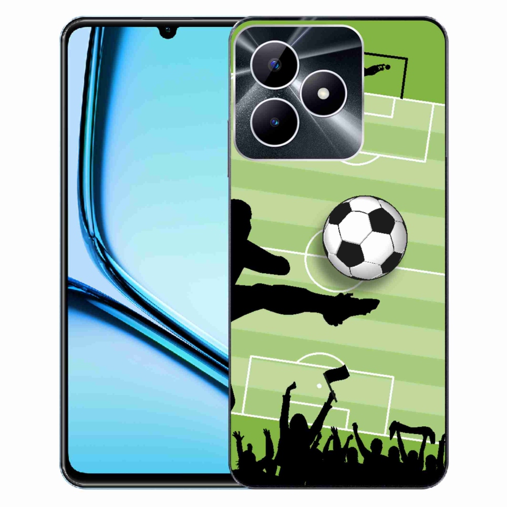 Zselés borítás mmCase a Realme Note 50 készülékhez - foci 3