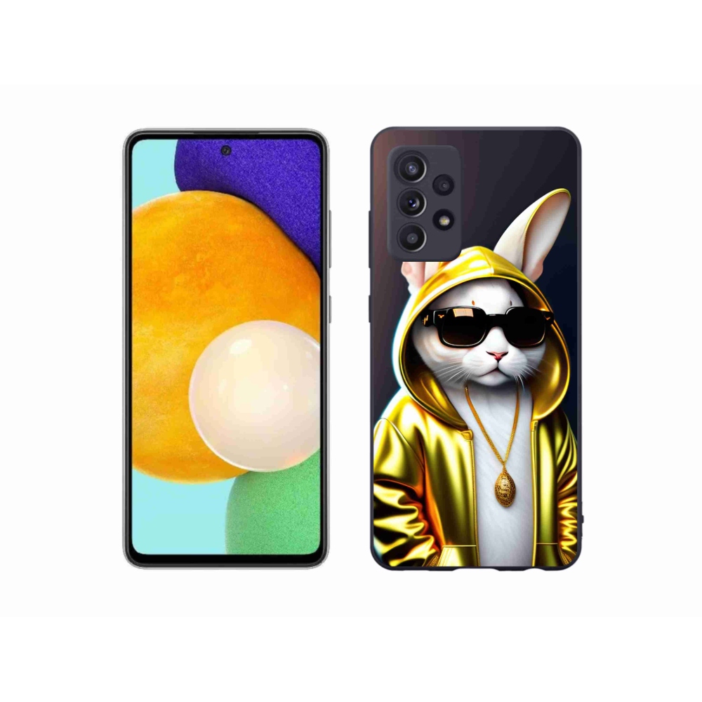 Zselés borítás mmCase Samsung Galaxy A52/A52 5G - cat boss - Samsung Galaxy A52/A52 5G számára