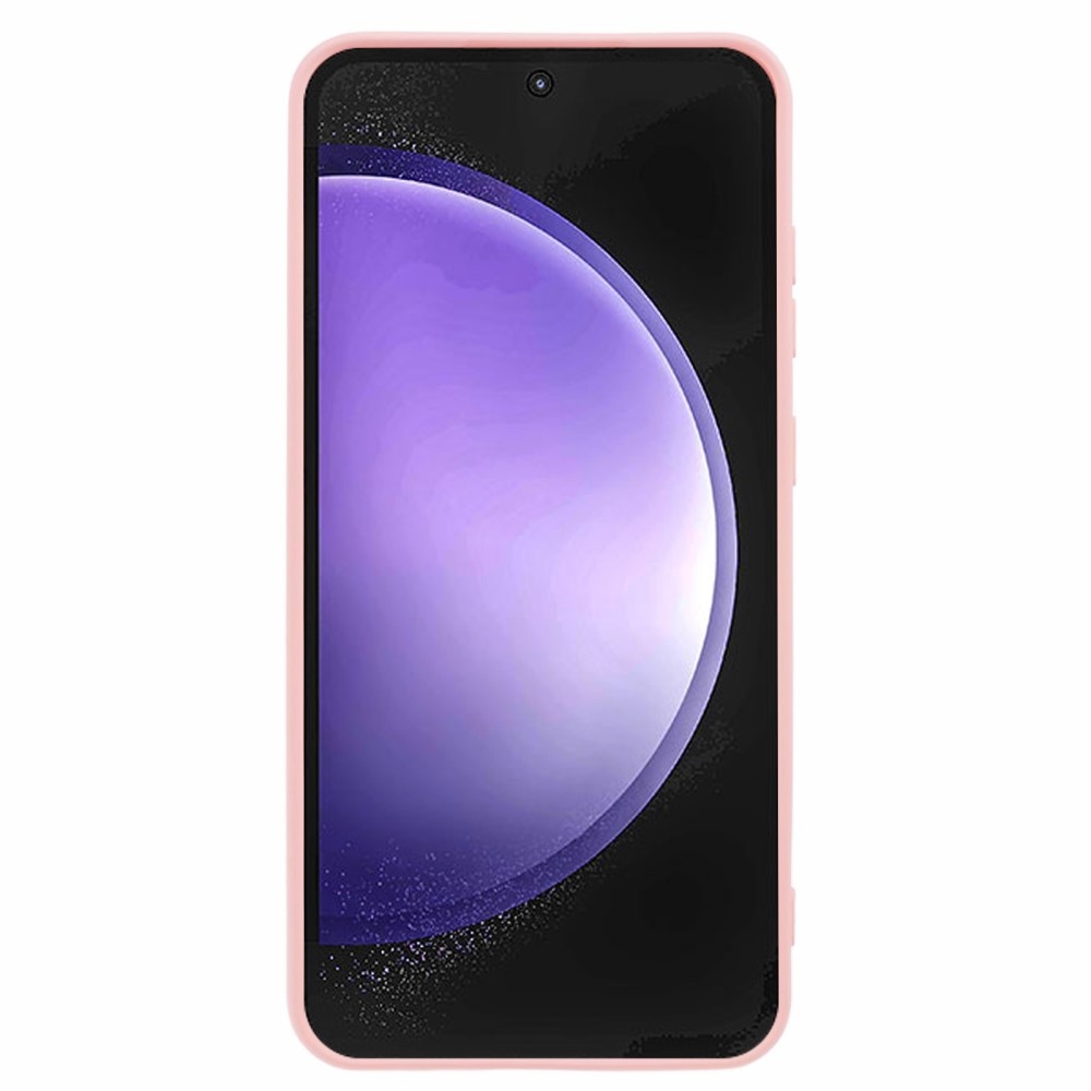 Gél tok Samsung Galaxy S24 FE készülékhez - rózsaszín