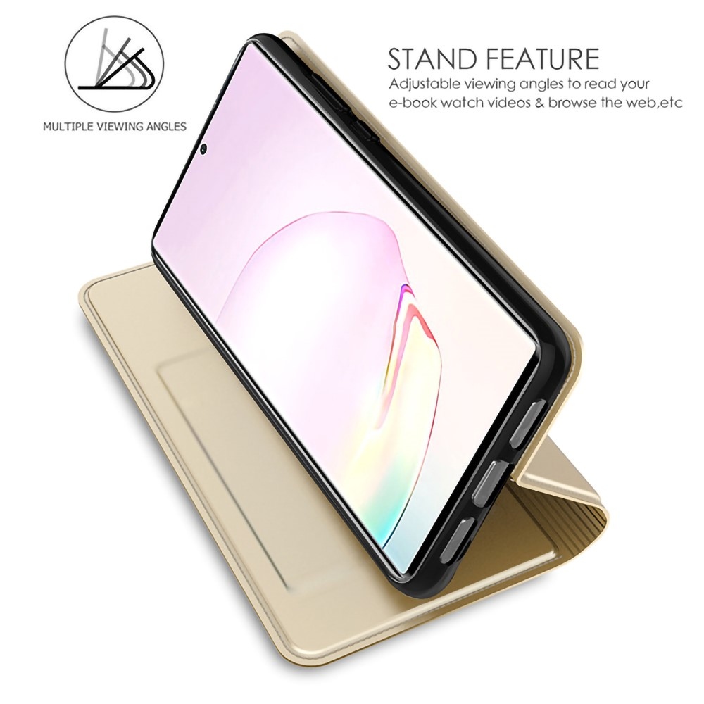 DUX könyv tok a Vivo V29 Lite 5G-hez - arany színű