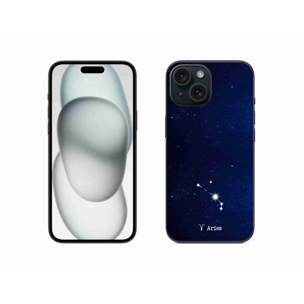 Gél borítás mmCase iPhone 15 készülékhez - Kos csillagkép