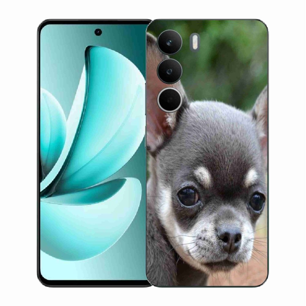 Gél borító mmCase a Realme C71 készülékhez - chihuahua