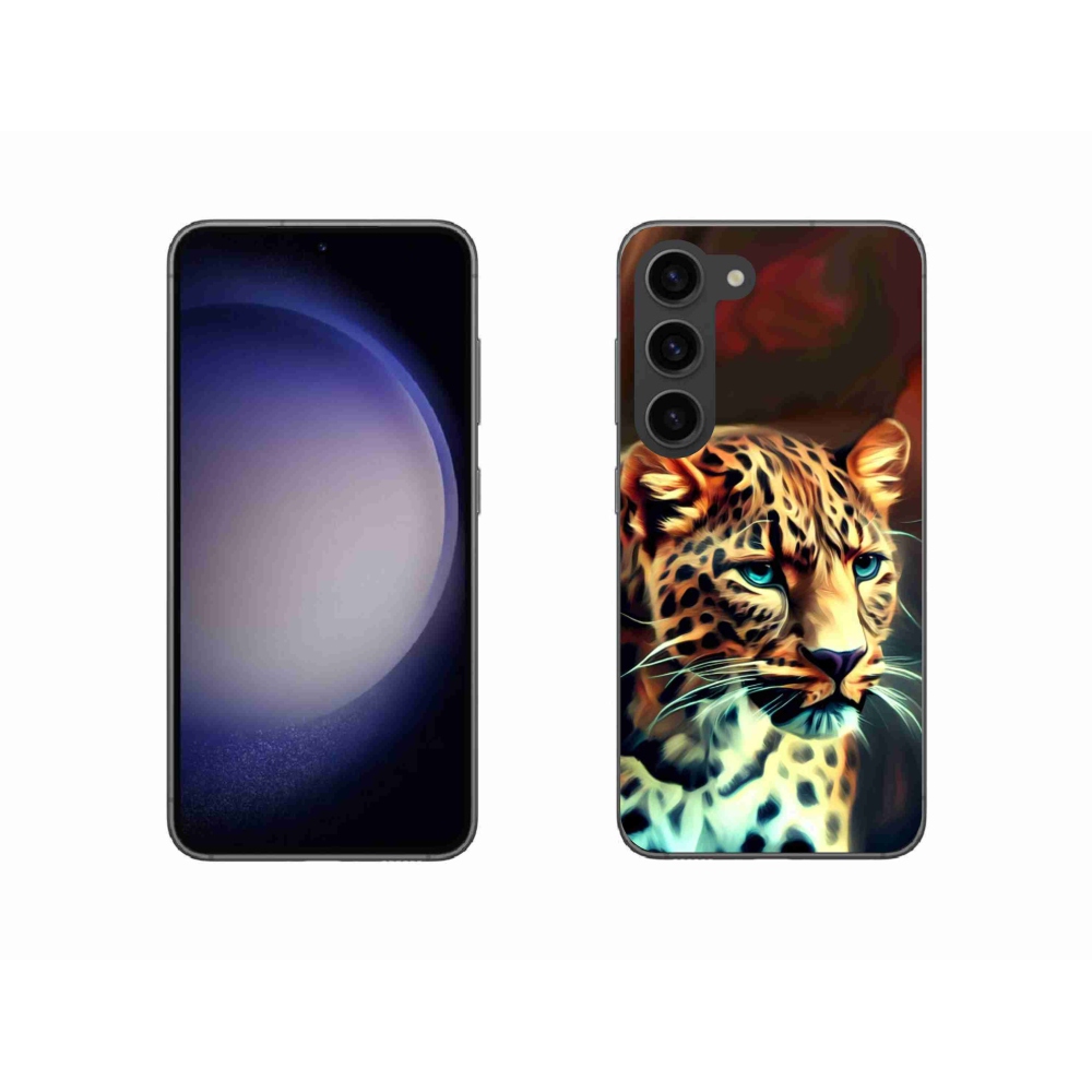 Zselés borítás mmCase Samsung Galaxy S23 5G - leopárd