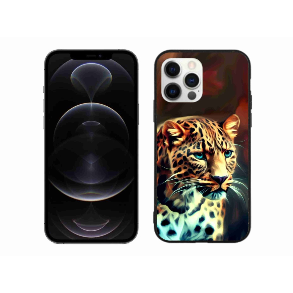 Zselés borítás mmCase iPhone 12 Pro Max készülékhez - leopárd