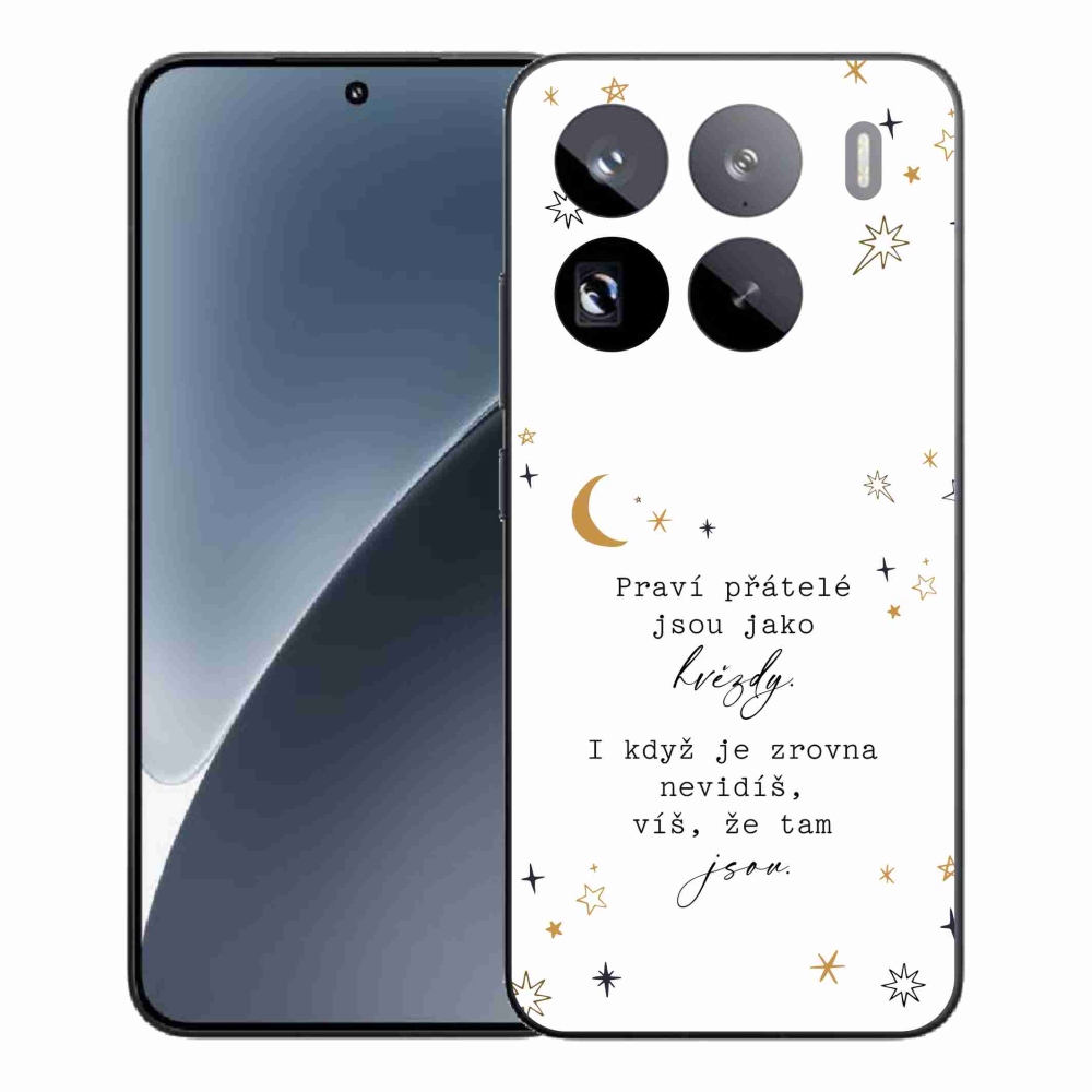Gél borítás mmCase a Xiaomi 15 Pro-hoz - idézem 6 fehér háttér