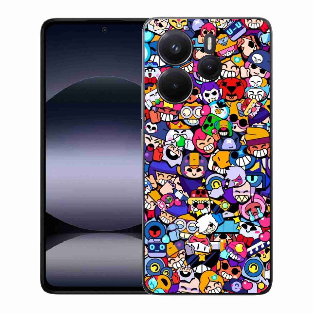 Gél borítás mmCase a Xiaomi Redmi Note 14-hez - brawl stars 2
