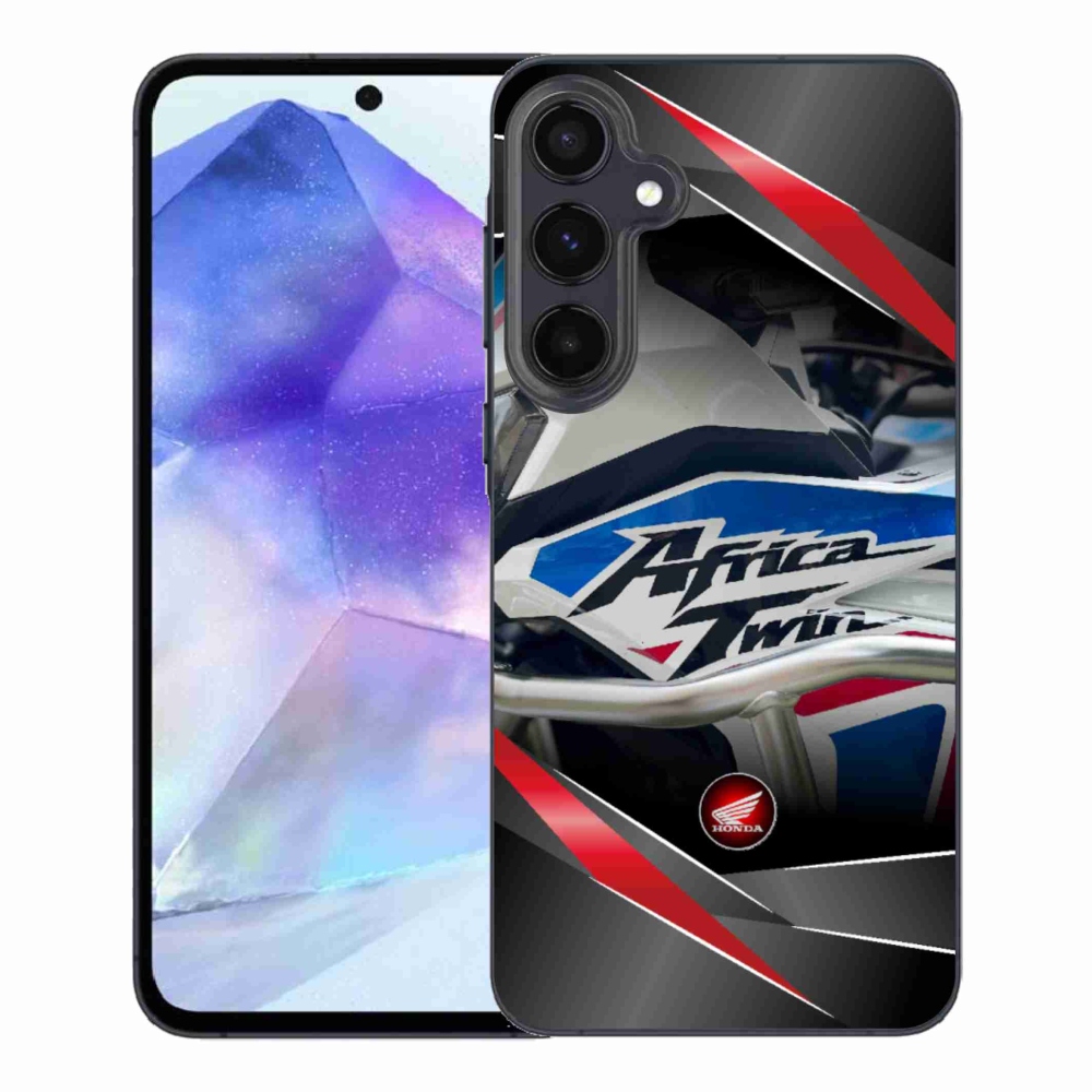 Gél borító mmCase Samsung Galaxy A55 5G - motoros honda