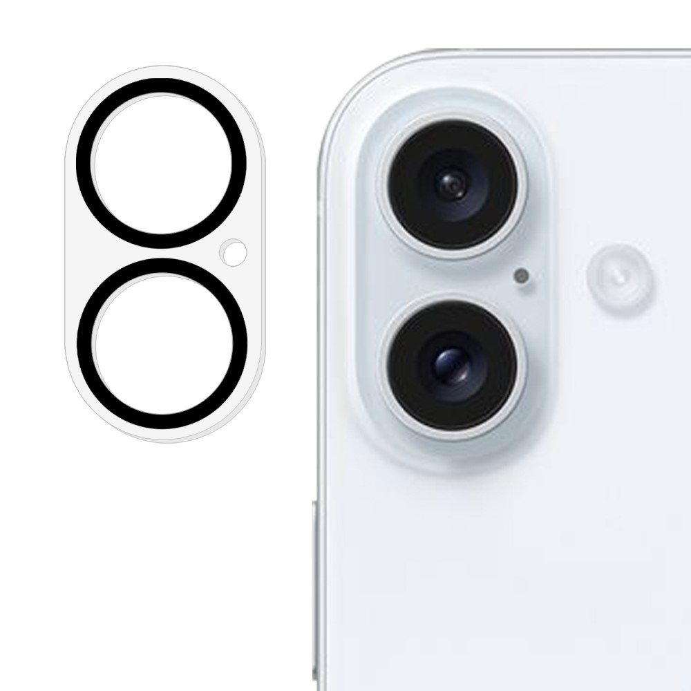 Kamera lencse üveg iPhone 16 - fekete