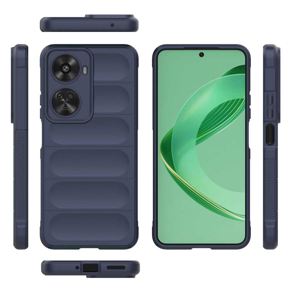 Rugg tartós zselés tok Huawei Nova 12 SE-hez - sötétkék