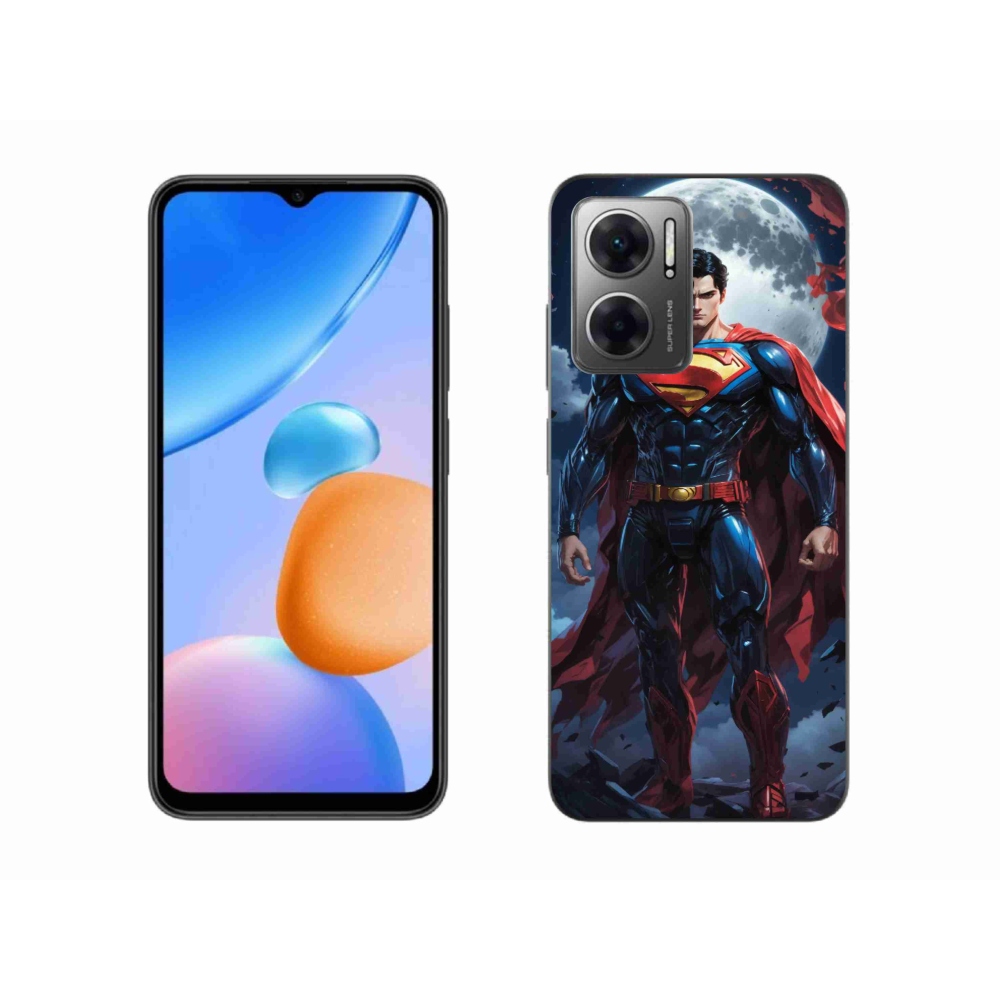 Gél borítás mmCase a Xiaomi Redmi 10 5G számára - superman