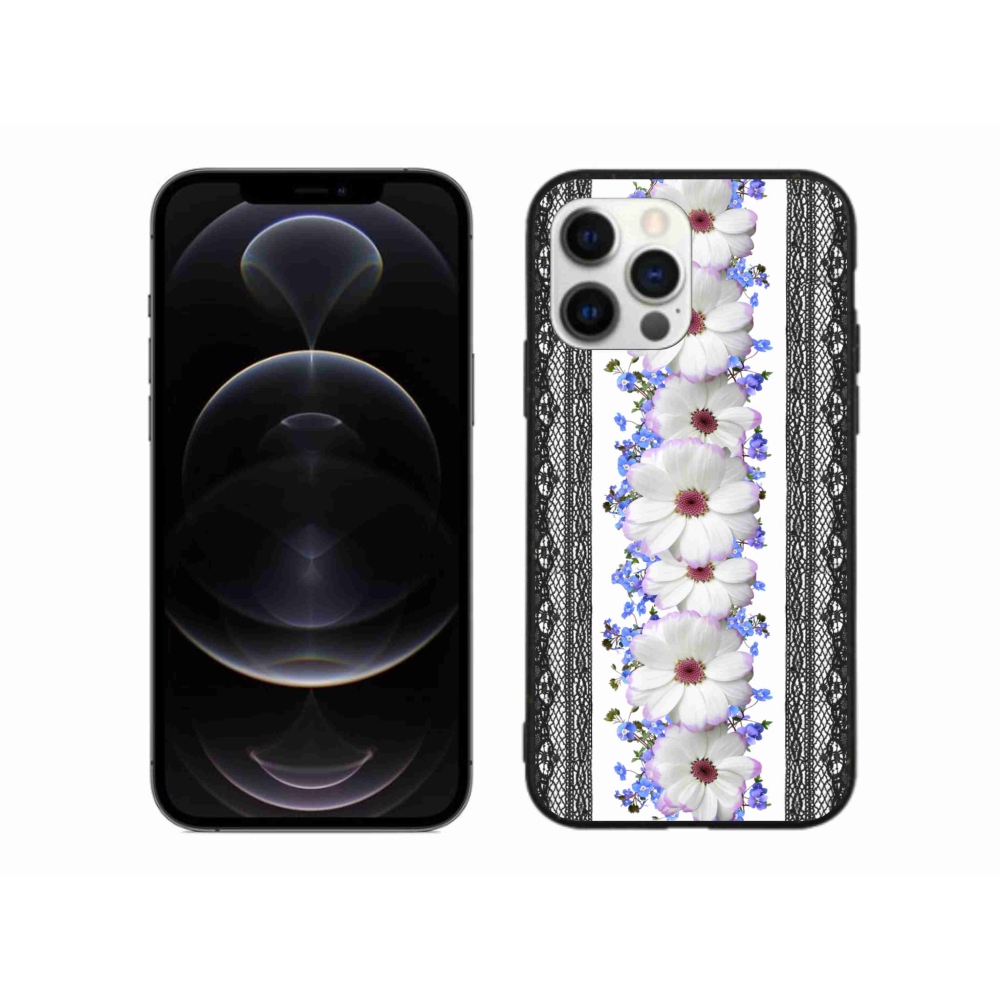 Gél borítás mmCase iPhone 12 Pro Max készülékhez - virágok 8