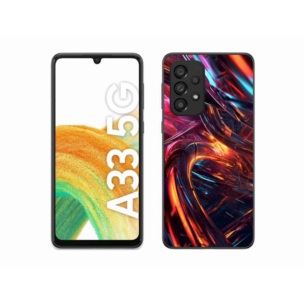 Gél borítás mmCase Samsung Galaxy A33 5G - absztrakt motívum 10