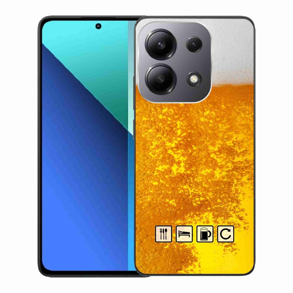 Gél borítás mmCase a Xiaomi Redmi Note 13-hoz - sör motívum 3