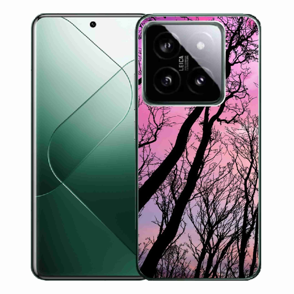 Gél tok mmCase a Xiaomi 14 Pro számára - kidőlt fák