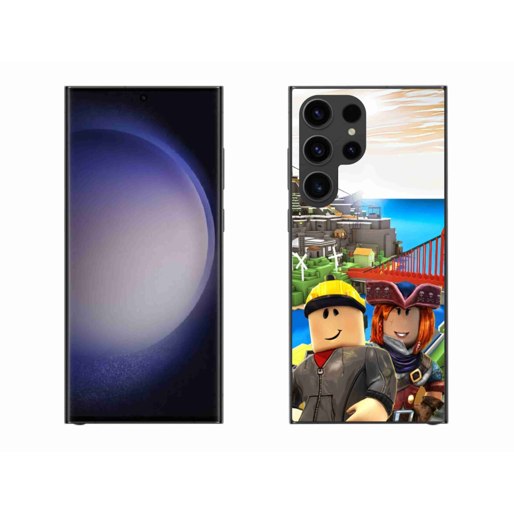 Zselés borítás mmCase Samsung Galaxy S23 Ultra 5G - roblox 1