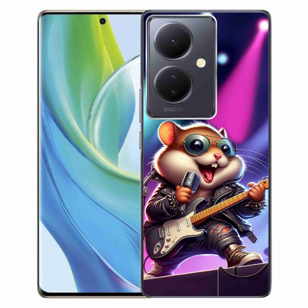 Gélburkolat mmCase a Vivo V29 Lite 5G-n - hörcsög hintaló