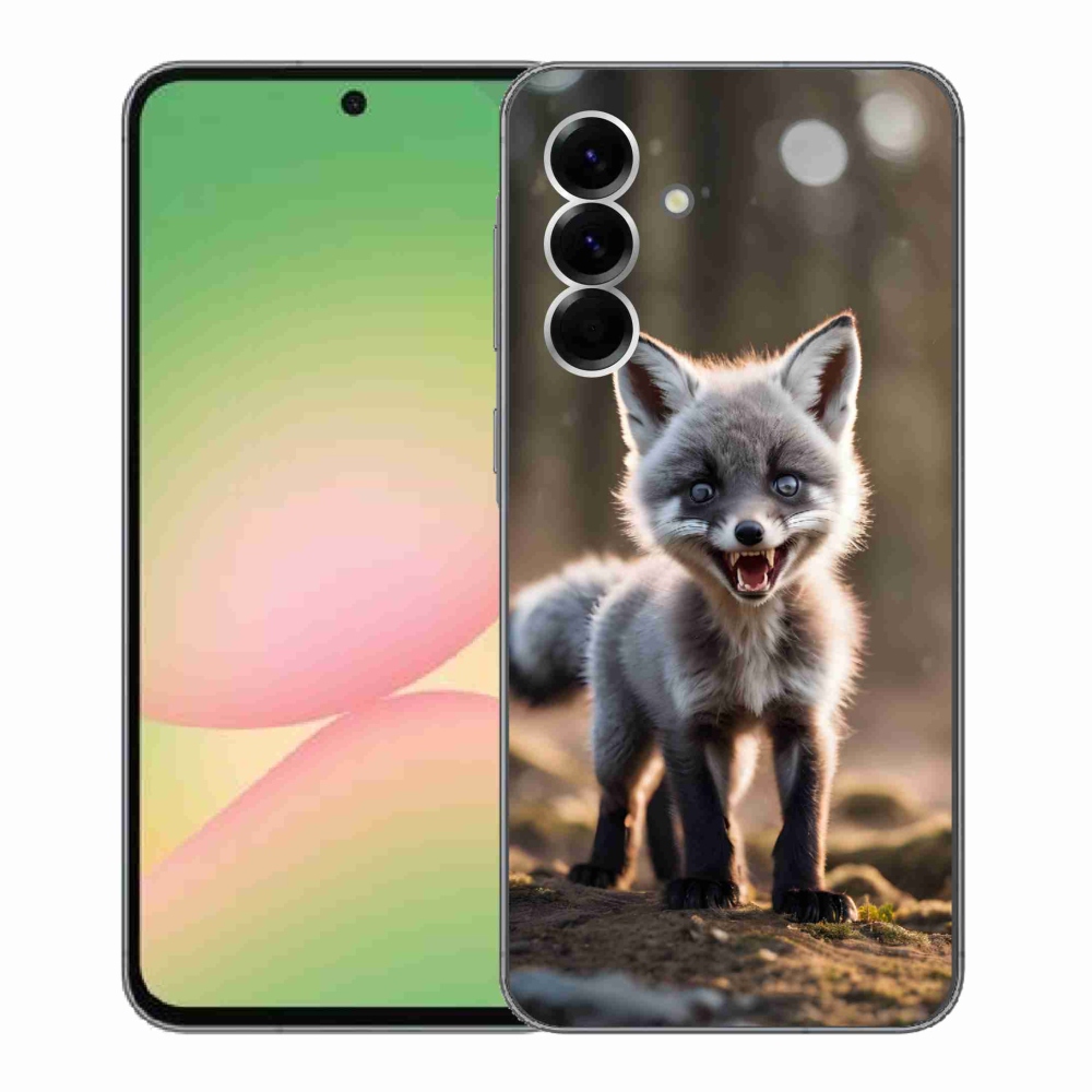 Gél borító mmCase Samsung Galaxy A56 5G - angry fox - Samsung Galaxy A56 5G - angry fox