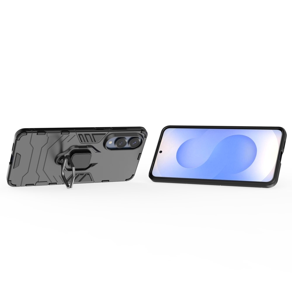 Guardy tartós borító Samsung Galaxy S25 Edge készülékhez - fekete