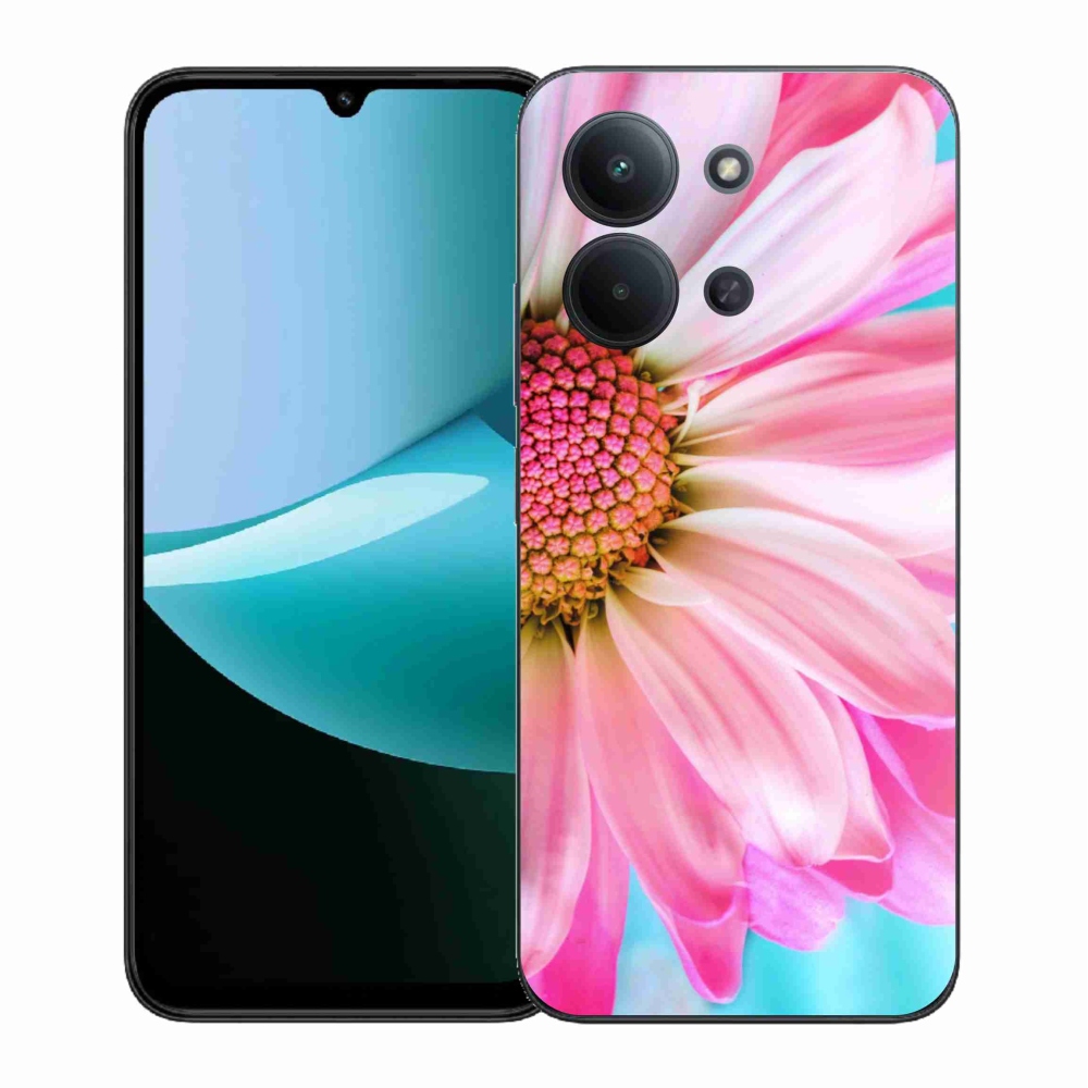 Gél borítás mmCase a Xiaomi Redmi 15C 4G (171mm)/Poco C85 4G (171mm) - rózsaszín virágoshoz