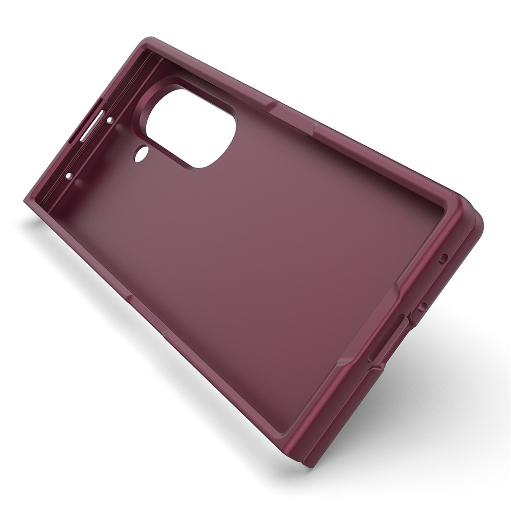Rugg tartós zselés tok Samsung Galaxy Z Fold7 5G - bordó színben