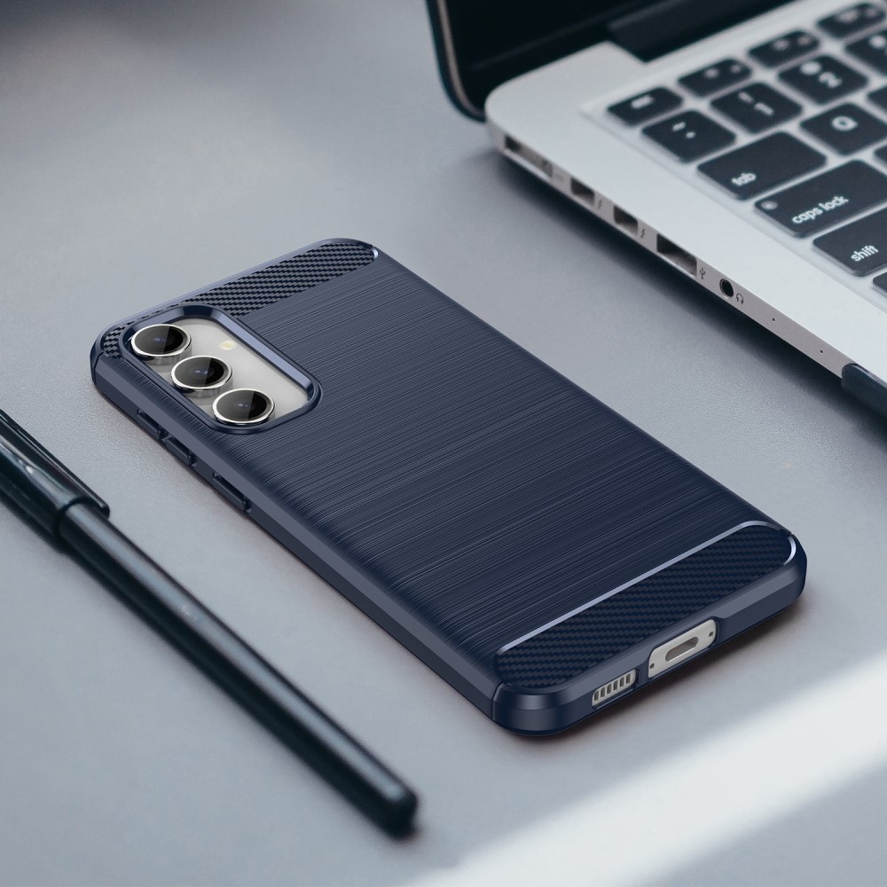 Szénálló zselés tok Samsung Galaxy S23 FE készülékhez - kék