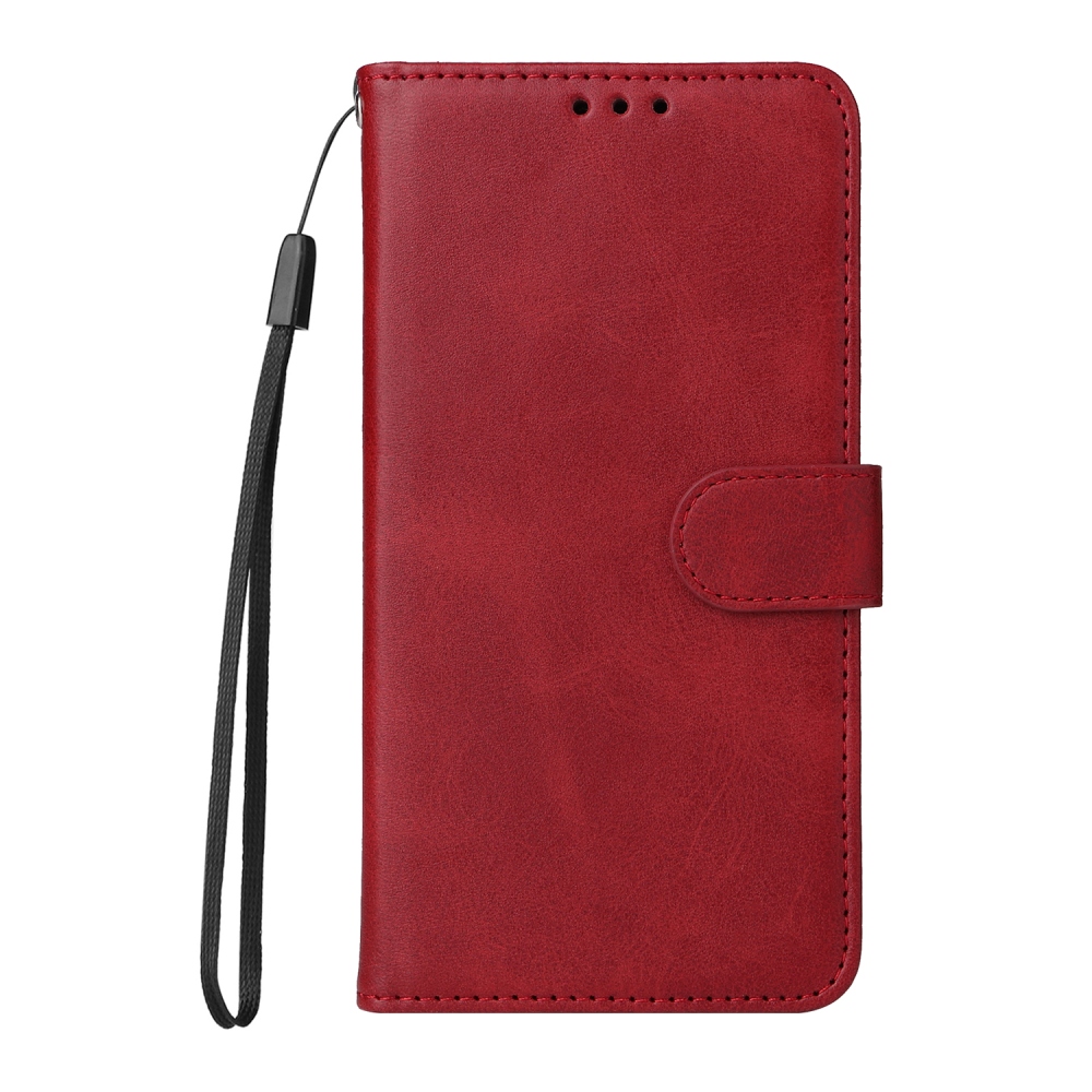 Vérrögök könyv tok a Xiaomi Poco F7 5G-hez - piros