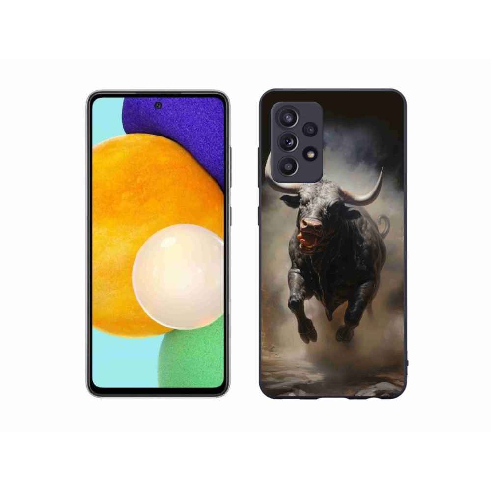 Gél védőhuzat mmCase Samsung Galaxy A52s 5G - dühös bika