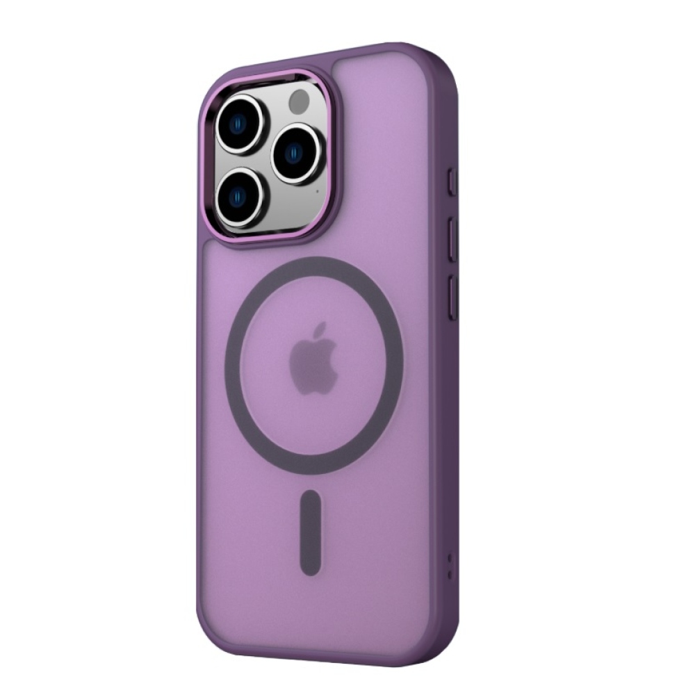 SWISSTEN MagStick Flex borító Apple iPhone 16 Pro készülékhez - lila