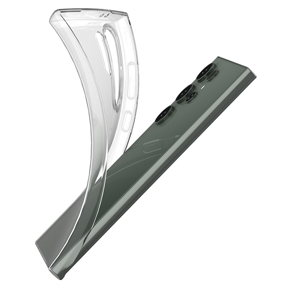 Gél tok Samsung Galaxy S24 Ultra készülékhez - átlátszó