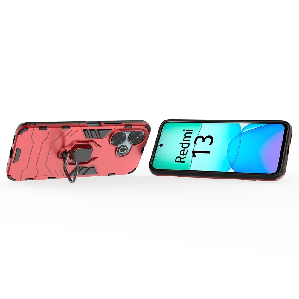 Guardy tartós védőhuzat Xiaomi Redmi 13 4G/Poco M6 4G - piros