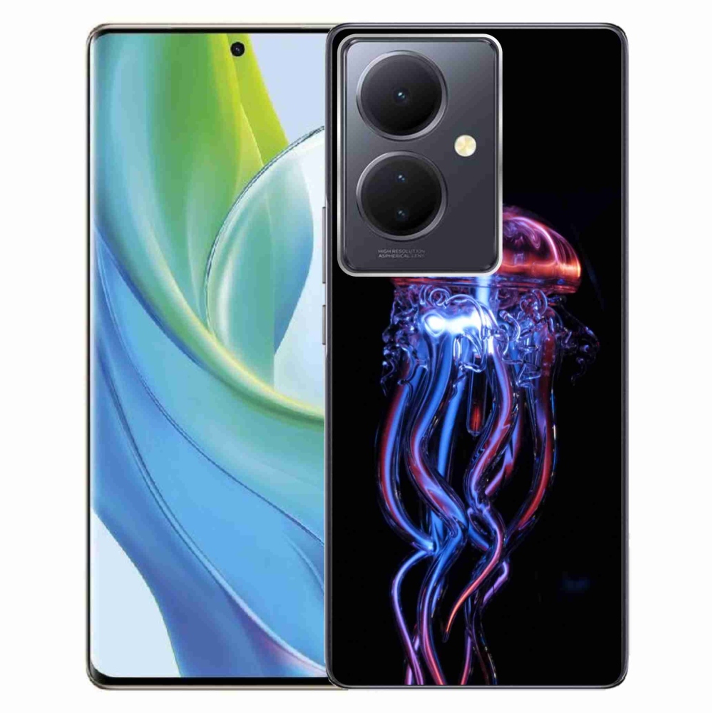 Gél borító mmCase a Vivo V29 Lite 5G készülékhez - medúza