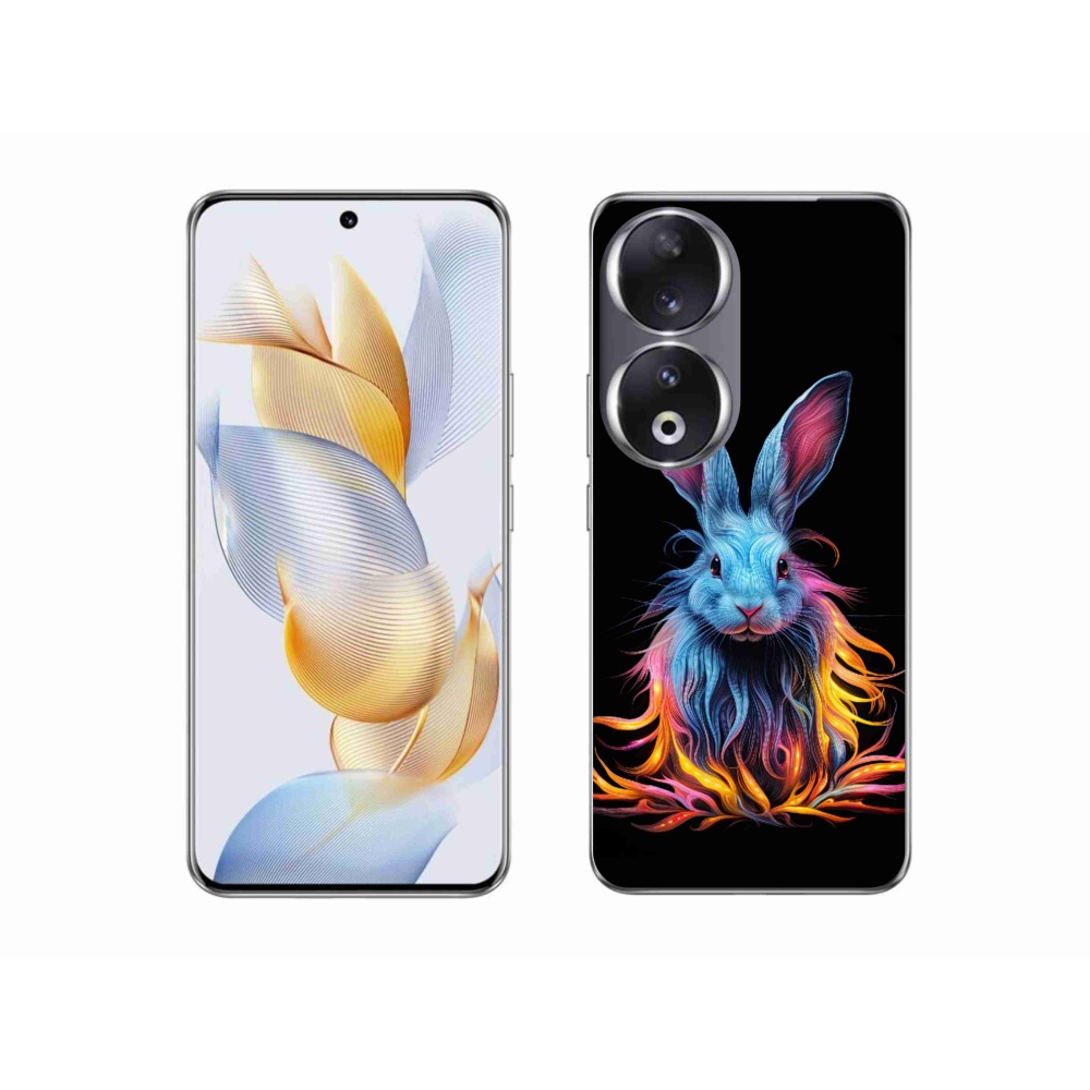 Zselés borítás mmCase a Honor 90-hez - absztrakt nyúl
