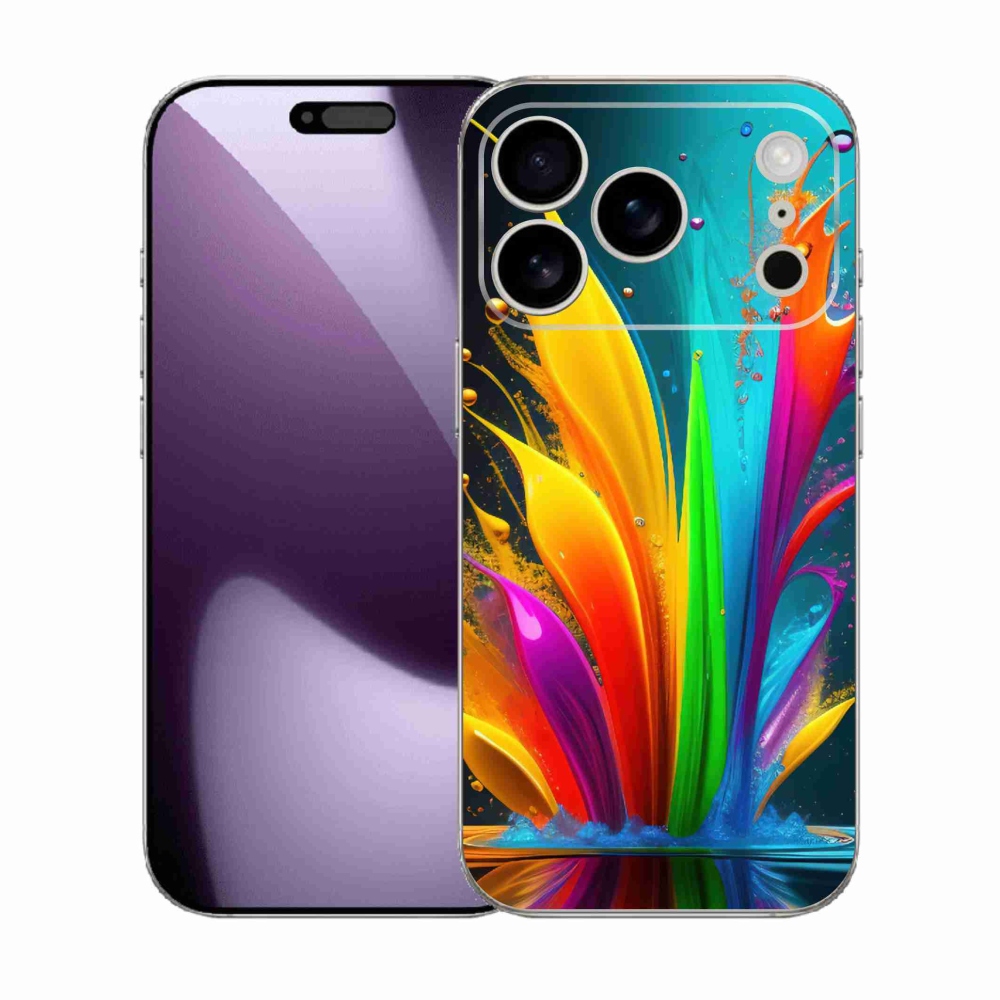 Zselés borítás mmCase iPhone 17 Pro készülékhez - absztrakt motívum 1