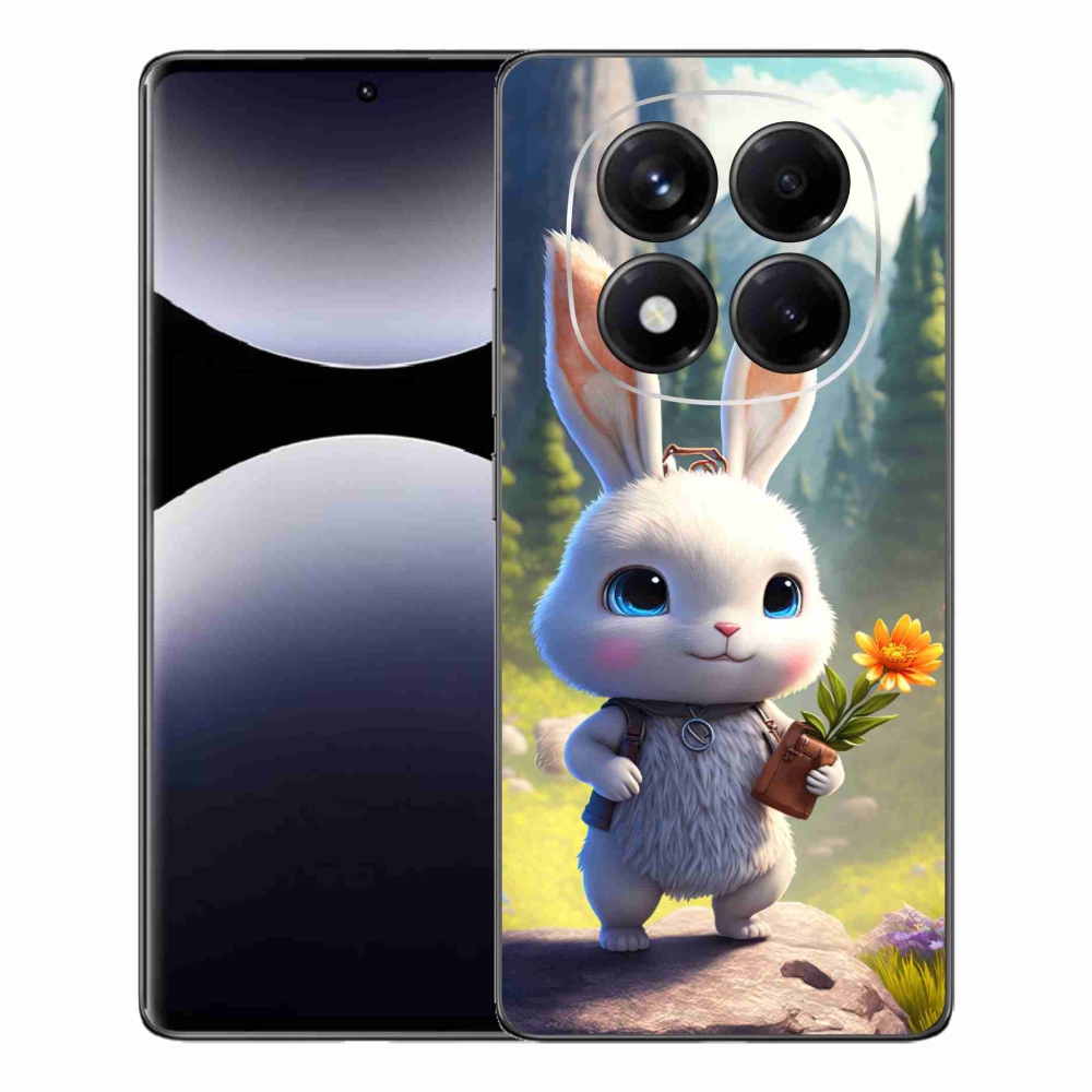 Gél borítás mmCase a Xiaomi Redmi Note 14 Pro számára - aranyos nyuszi