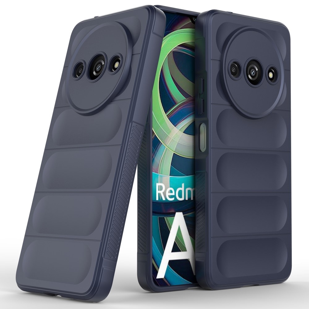 Rugg tartós zselés tok Xiaomi Redmi A3-hoz - sötétkék